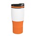 Thermobecher RETUMBLER-myBAYAMO GRANDE II, weiß/orange