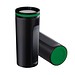 Thermobecher RETUMBLER-mySTEELONE, schwarz/grün