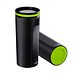 Thermobecher RETUMBLER-mySTEELONE, schwarz/hellgrün