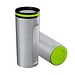 Thermobecher RETUMBLER-mySTEELONE, silber/hellgrün