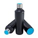 Thermotrinkflasche RETUMBLER-mySTEELONE, schwarz/hellblau