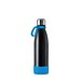 Thermotrinkflasche RETUMBLER-NIZZA, schwarz/hellblau/hellblau