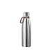 Thermotrinkflasche RETUMBLER-NIZZA, silber, Ring braun