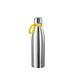 Thermotrinkflasche RETUMBLER-NIZZA, silber, Ring gelb