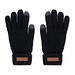Touchscreen Handschuhe RPET TAKAI, Schwarz