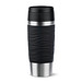 EMSA Travel Mug Classic Wave Isolierbecher, 360 ml, schwar