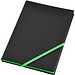 Travers DIN A5 Notizbuch, schwarz,grün Travers DIN A5 Notizbuch, schwarz,grün