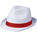 Trilby Set, weiss,rot Trilby Set, weiss,rot