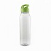 Trinkflasche Active Wave, 650 ml, transparent/lime