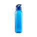 Trinkflasche Active Wave, 650 ml, transparent-blau/standard-blau PP