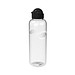 Trinkflasche Carve Junior, 1 l, RENEW, transparent/schwarz