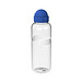 Trinkflasche Carve Junior, 700 ml, RENEW, transparent/standard-blau PP