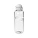 Trinkflasche Carve Junior, 700 ml, transparent/weiss