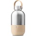 Trinkflasche Edelstahl, Beige 500ml, Beige