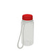 Trinkflasche Refresh inkl. Strap, 400 ml, transparent/rot Trinkflasche Refresh inkl. Strap, 400 ml, transparent/rot