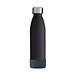 Trinkflasche RETUMBLER-myTOULON GLASS, schwarz, Sleeve anthrazit