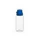 Trinkflasche School, 400 ml, RENEW, transparent/standard-blau PP