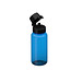 Tritan Trinkflaschen, 400 ml, transparent-blau Tritan Trinkflaschen, 400 ml, transparent-blau