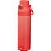 Tritan Trinkflasche transparent, 750ml MAX, rot