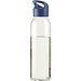 Trinkflasche Sirius, 650 ml, transparent/blau