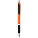 Turbo Druckkugelschreiber mit Gummigriff, orange,schwarz Turbo Druckkugelschreiber mit Gummigriff, orange,schwarz