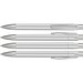 uma® CANDY LUX M SI Druckkugelschreiber, silber