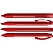 uma® OMEGA grip Druckkugelschreiber, rot