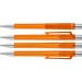 uma® PEPP transparent SI Druckkugelschreiber, orange