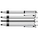 uma® RECYCLED PET PEN ALUMA Druckkugelschreiber, weiss