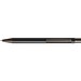 uma® STRAIGHT B Druckbleistift, schwarz