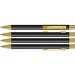 uma® STRAIGHT GO Druckkugelschreiber, schwarz