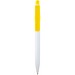 Unica Kugelschreiber aus recyceltem Kunststoff (blaue Mine), gelb