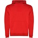 Urban 280 g/m² Kapuzenpullover für Kinder, rot, 3/4