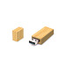 USB Stick Holz Bar 8 GB, bambus hell