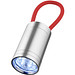 Vela 6-LED-Taschenlampe mit Leuchtband, rot Vela 6-LED-Taschenlampe mit Leuchtband, rot