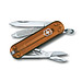 VICTORINOX Taschenmesser Classic SD, 7 Funktionen, braun-transparent