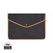 VINGA Bosler 14 Zoll Laptop-Tasche aus GRS recyceltem Canvas, schwarz