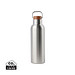 VINGA Ciro RCS recycelte Vakuumflasche 800ml, silber