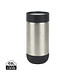 VINGA Erie 350ml Becher aus RCS rec. Stainless-Steel, silber, schwarz