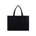 VINGA Hilo AWARE™ Maxi-Tasche aus recyceltem Canvas, schwarz