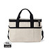 VINGA Volonne AWARE™ Kühlkorb aus recyceltem Canvas, off white, schwarz