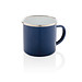 XD COLLECTION Emaille Becher Vintage, 350 ml, blau XD COLLECTION Emaille Becher Vintage, 350 ml, blau
