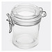 Vorratsglas CLICKY S mit Bügelverschluss, Füllmenge ca. 280 ml,transparent