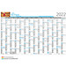 geiger notes Wandplaner Horizont Bestseller, M, inkl. Druck, blau geiger notes Wandplaner Horizont Bestseller, M, inkl. Druck, blau