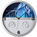 Wanduhr, inkl. Digitaldruck, weiß Wanduhr, inkl. Digitaldruck, weiß