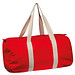 Weekender aus Canvas, rot