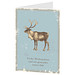 Grußkarte Weihnachten, Motiv Rentier, ohne Innendruck