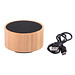 Wireless-Lautsprecher BAMBOO SOUND,braun, schwarz