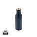XD COLLECTION Deluxe Wasserflasche aus RCS recyceltem Stainless-Steel, navy blau