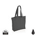 XD COLLECTION Impact Aware™ 240g/m² rcCanvas Shopper + Tasche, ungefärbt, anthrazit